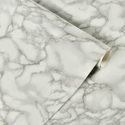 Papel tapiz Papel pintado impermeable y resistente al aceite de 40 cm de ancho para superficies de cocina y baño estufas mesas gabinetes y muebles papel pintado renovador con grandes patrones floral