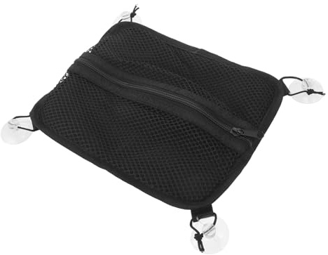 Toddmomy Bolsa de Malla de Nailon Duradero para Tabla de Paddle Surf y Kayak con Ventosas de Sujeción, Diseño Portátil y Gran Capacidad para Almacenamiento de Accesorios de Surf al Aire