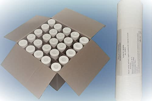 25 Filtros Cartuchos Polipropileno 10 sedimentos 1 Micron Purificador Agua Pozo