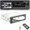 iFreGo Autoradio bluetooth con lettore CD DVD RDS, stereo auto bluetooth, autoradio 1 din USB/TF/MP3/Telecomando/AUX in, radio auto FM/AM, RCA Supporta iOS/Android