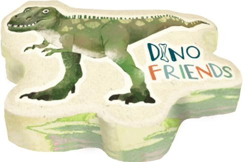 Zauberhandtuch Dino - Dinosaurier Friends - Die Spiegelburg | Magischer-Waschlappen | Zaubertuch aus Baumwolle | Waschlappen für Kinder | Geschenkidee für Jungs