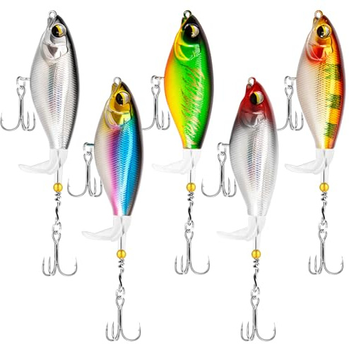 Wobbler gädda, 9,2 cm 12 g, 5 stycken toppvattenfiskedrag, flytande bete för abborre havskatt, bigbait