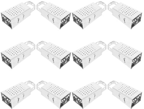 Generico Grattugia per Formaggio Mini in Acciaio Inox 12 Pezzi con Lame di Precisione, Impugnatura Ergonomica Antiscivolo, Grattugia per Patate e Verdure Compatta per Utensili da