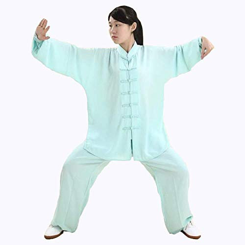 FLY FLU Tai Chi Kleidung Damen，Herren Tang-Anzug Taiji Der Chinesischen Art Einheitliche Kampfkunstkleidungs-Trainingsanzugkleidung - Frauen,G-L