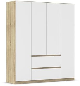 Rauch Möbel Mainz Armoire en Bois Blanc/chêne Sonoma 181/210/54 cm
