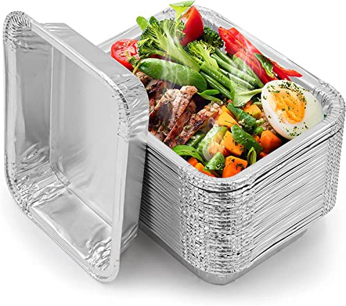 Mamatura Aluschalen klein [Napoleon Gasgrills] 100 Napoleon Alu Tropfschalen, Fettauffangschalen Gasgrill, Gilltassen | Napoleon Grill Zubehör | Travel-Q, Smoker, Rogue | Asietten Alu Grillschalen