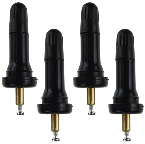 STIX 4 valves RDKS TPMS-13 caoutchouc remplacement compatibles capteurs Schrader Ez-Sensor OEM jantes alu
