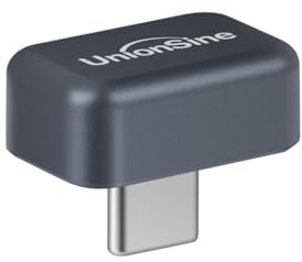 UnionSine USB C External SSD 256GB, USB3.2 Solid State Flash Drive Up to 450MB/s, Mini Type-C USB Drive SSD-Stick for iPhone 15/16/17 Series, Android Phone, Laptop, Tablet, TV, Car Audio