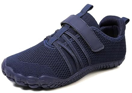 JYukaichen Zapatillas Barefoot Niños Niña Sneakers Minimalista Suaves Antideslizantes y Ligeras con Puntera Ancha Calzado Descalzos, EU 26-38