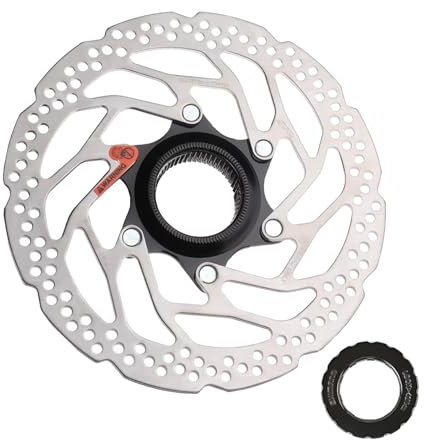 Disque de Frein VTT 160 mm CenterLock avec Lockring Compatible Shimano RT30