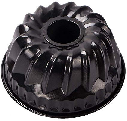 webake Mini Gugelhupfform Gugelhupf Backform Rund 18 cm Klein Kuchenform mit Antihaftbeschichtung für Gugelhupf, Kuchen
