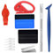 22 Piece Vinyl Film Tool Set, Window Film Installation Tool, Film Scraper, Car Tools, Felt Scraper, Stiff Scraper, Film Cutting Tool Car Tools for Car Wrapping and Wallpaper Installation