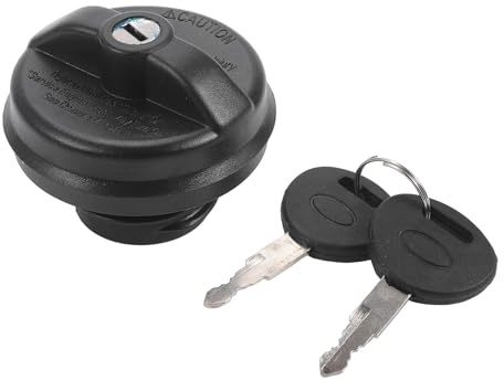 QUARKZMAN Tapa De Bloqueo De Gas De Plástico Para Tanque De Combustible Negro Para Acura Mdx Rdx Rl Con Llaves No. 97Bb9K163Bb - Paquete De 3.