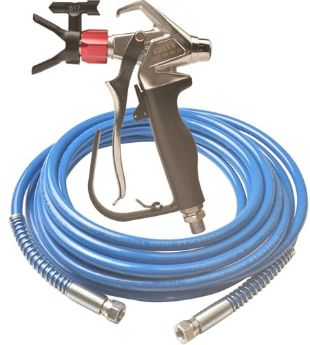 GDHXW G12-PRO Airless Paint Sprayer Gun Kit with 25FT High Pressure Hose for Most Airless Paint Sprayers