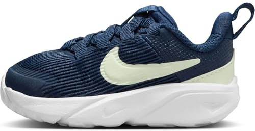 Nike DX7615-409 Nike Star Runner 4 Hombre Midnight Navy/Volt Tint-Dusty Cactus EU 38