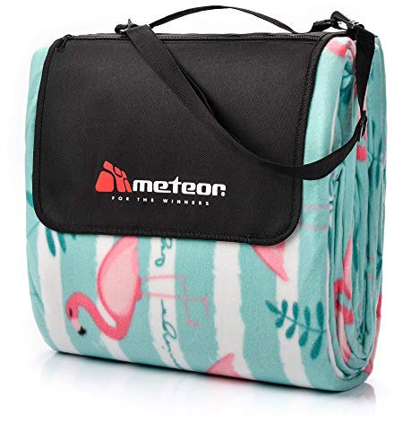 meteor Extra Large 200 x 220 XXL Picknickdecke Outdoor stranddecke wasserdichte sanddichte tolle Picknick-Matte Fleece Draussen Decken groß Camping-Decke Matte Thermo isoliert