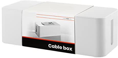 Boîte à câbles XXL, 405 mm, pieds en caoutchouc antidérapants