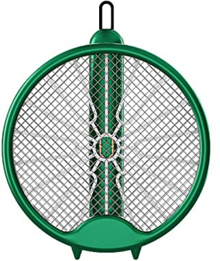 Rianpesn Raquette électrique Bugg Zapper | Tapette à moustiques électrique Rechargeable USB,Raquette à Mouches Pliable, 3000 Volts Fly Zapper pour Buggs, Fly Killers pour Voyage, extérieur, Camping