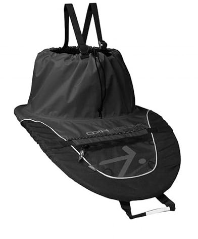 Hiko Trek Bungee PU Spritzdecke Spritzschutz Spritzrock Kajakschutz, Farbe:grau, Größe:C80