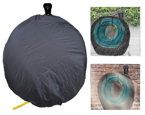 Garden Wall Hose Hanger Cover, for Garden Hose 5/8 in. x 50-100ft, Protect Your Garden Hose and prolong its Life, Waterproof,Sun-Proof,Dustproof, Oxford Spun Cloth, Double-Sided Material