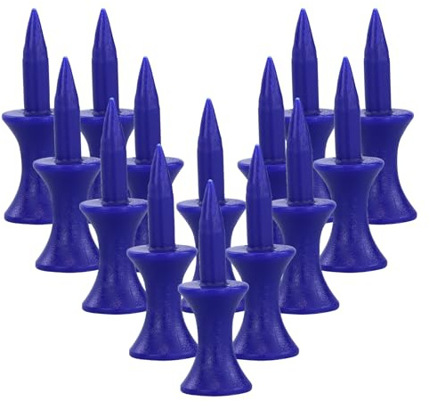 150 Pezzi di Tees da Golf in Plastica, Tees Golf plastica, Golf Simulator Tees plastica, 38 mm, Golf Tees Titolare, Blu Golf Club Tees, Graduazione 1-1/2, per Allenarsi, Le Donne, Gli Uomini