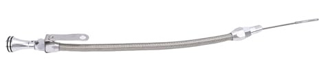 MENDUNER Varilla Medidora Flexible de Acero Inoxidable para Cárter de Aceite, Herramienta de Medición Precisa de 20 Pulgadas para Mantenimiento del Motor, Ajuste Universal, Conector NPT de 1/4