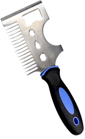 Pulisci Rulli per Pittura e Pennelli,Strumento da pittore resistente in acciaio inossidabile - Pettine per pulire pennelli e rulli | per Lavori in Casa Riparazioni Fai da Te Viaggio Edilizia
