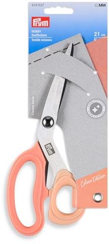 Prym 610537 Tijeras para tela Hobby 21 cm color albaricoque