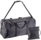 PEARL Faltbare Reisetasche: Leichte Falt-Reisetasche aus reißfestem Polyester, 58 Liter, Tragegurt (ultraleichte Reisetasche, leichte Reisetaschen Nylon, Zusammenfaltbare)
