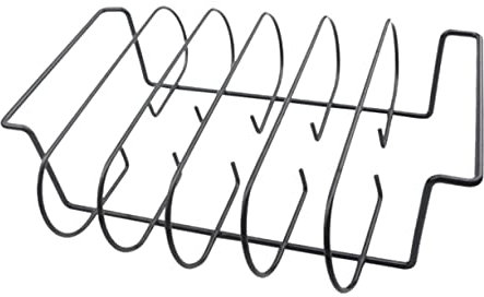 Toddmomy 1pièce Support à Steak Et Barbecue Rack à Poulet Portable Outil De Grillade pour Barbecue Plein Air