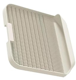 KIXZSAZ Alfombrilla para Arena de Gatos, Caja de Arena para Gatitos, Almohadilla para el pie Cama para baño, Lavabo y Dormitorio, Gris, 37 x 37 x 8 cm