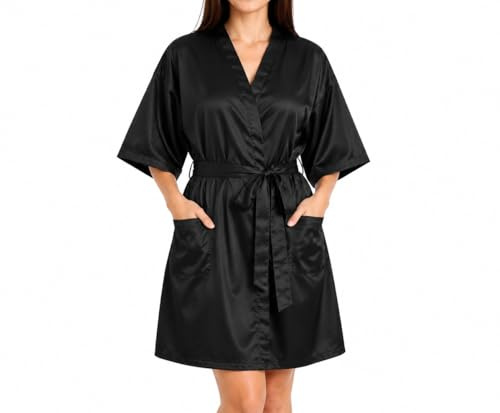 Capa De Peluquería Para Cliente Bata De Peluquería Impermeable AntiestáTica Ajustable 4 Piezas Capa De Corte De Pelo Ligera Y Transpirable Para SalóN Y Spa
