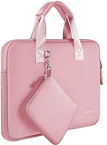 HSEOK 13 Pollici Custodia Borsa per Laptop con Manici Portatile, Neoprene Elastico Impermeabile Sleeve per 13 MacBook Pro/Air M1 M2, XPS 13 e il più popolare laptop da 13, con Piccolo Caso,P02K01