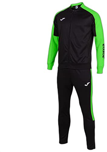 Joma Survêtement Eco Championship, Noir, Vert Fluo, M Homme