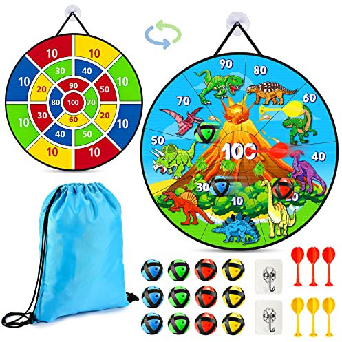 Garden Games for Kids, Kids Dart Board Set Toys for 3-12 Year Old Boys Girls Toys age 4-12 Outdoor Garden Toys Christmas Xmas Gifts for 3-9 Year Old Boys Girls Stocking Fillers Kids Party Games