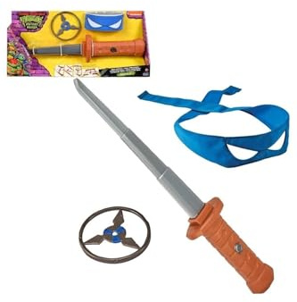 Teenage Mutant Ninja Turtles: Mutant Mayhem Leonardo Katana Sword Basic Role Play Set by Playmates Toys
