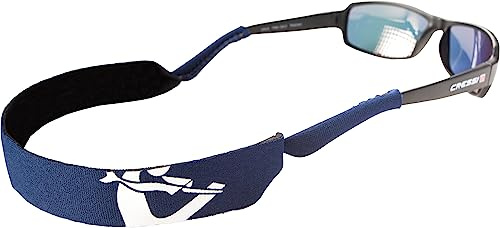 Cressi Eyewear Neo Retainer - Correa Flotante de Neopreno para Gafas, Azul Navy/Blanco, Talla única, Unisex Adultos