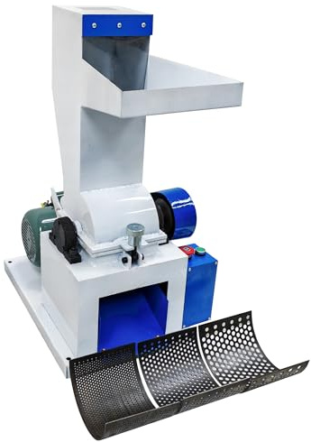 HQHAOTWU Glass Bottle Crusher Small Hammer Crusher Mini Hammer Crushing Machine Broken Glass Testing Equipment Electric Shatter Pulverizer 220V 2.5KW