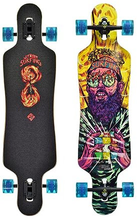 Street Surfing Longboard Drop Through Freeride 39'' Holy Cube