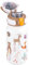 OLDLEY Trinkflasche Kinder 350ml,Edelstahl Trinkflasche, Auslaufsicher,Kleine Flasche mit Griff,Jungen Mädchen Kinder(Tiere)