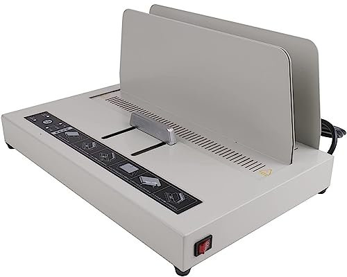 Thermobindegerät, A4-Dokumenten-Vertrags-Wärmebindegerät, PTC-Keramikheizung, maximale Bindestärke 40 mm, für Ausschreibungen, Versicherungspolicenverträge, Berichte, ideal für den Einsatz im Büro