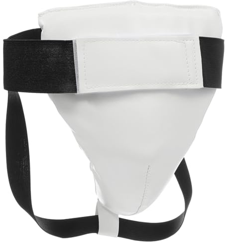 MAGICLULU Protezione Inguinale per PU e Plastica ABS Protettore Groin Resistente e Riutilizzabile Antiurto per Sport da Combattimento Adatto per attività Outdoor e Competizioni