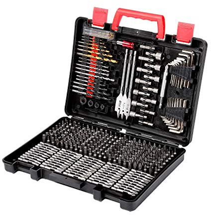 KingTool Drilling and Driving Accessory Kit (KingTool 318-Pieces Screwdriver and Drill Bit Set)