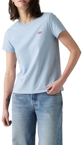 Levi's Perfect Tee Chambray Blue Jersey, Chambray Blue, L