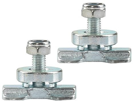 Schraubfitting Airlineschiene Endbeschlag für Zurrschiene Fitting 10x30 2er Set