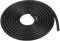 KGDUYC 1 tuyau de vide en silicone, tuyau de vide automobile de 5 mm de diamètre intérieur, tuyau en silicone de 2 m pour tous les raccords d'air, de pompe, de turbine, de vide (noir)
