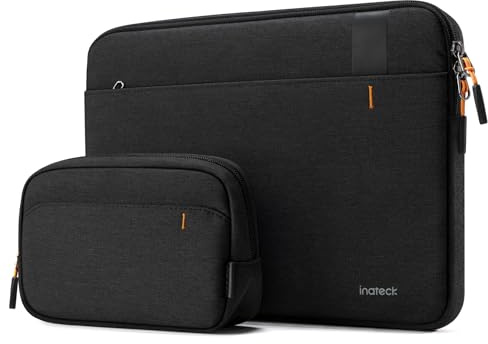 Inateck 360° Schutz Laptoptasche, Kompatibel mit 16 Zoll MacBook Pro/Max 2024-2019 M4/M3/M2/M1 Pro/Max A3403 A3186 A2991 A2780 A2485 A2141, 15 Zoll Surface Book