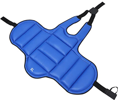 Toyvian Kickboxing Chest Guard Body Vest Protector Thickened Protective Gear for Martial Arts Training Suitable for Men and Women XL Height