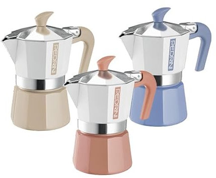 Pedrini Cafetera My Moka Color 1 taza 3 colores