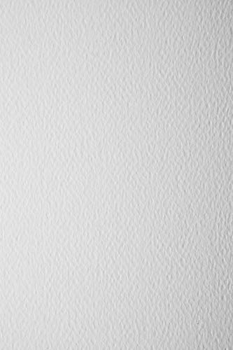 Netuno 10 x kartong vit strukturerad på båda sidor DIN A4 210 x 297 mm 300 g Prisma Bianco för scrapbooking dekoration gör-det-själv hantverk presenthängen konst och hantverk